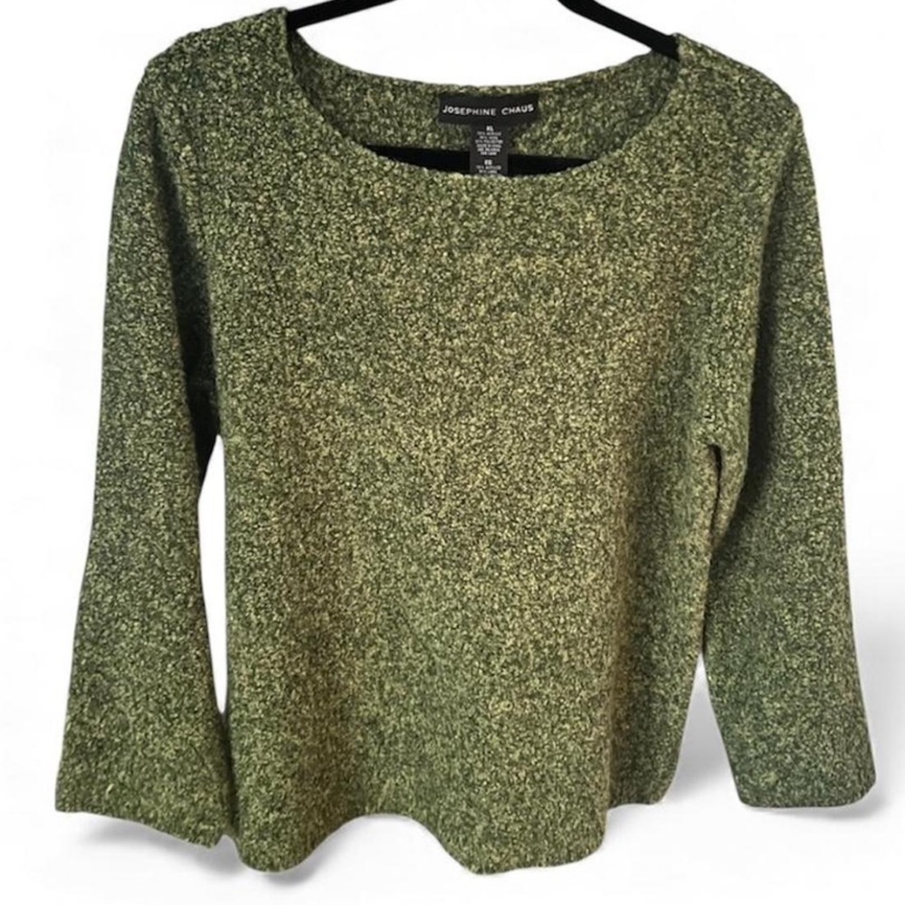 Josephine Chaus Olive Long Sleeve Top